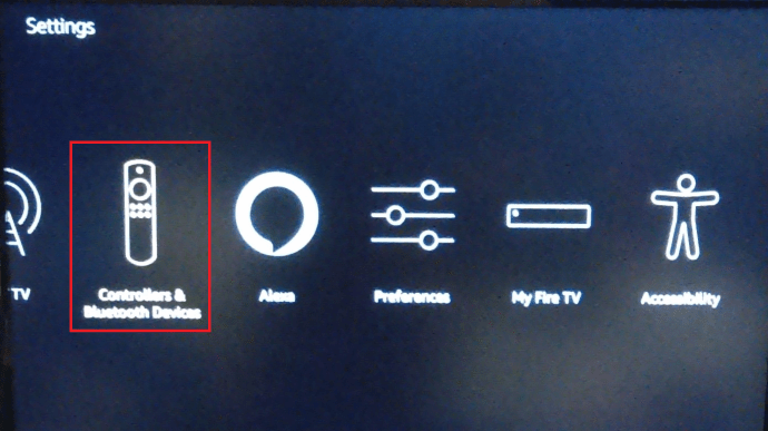 Fire TV 설정 메뉴 2