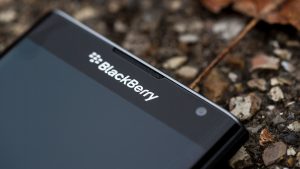 BlackBerry Priv 검토: BlackBerry 로고