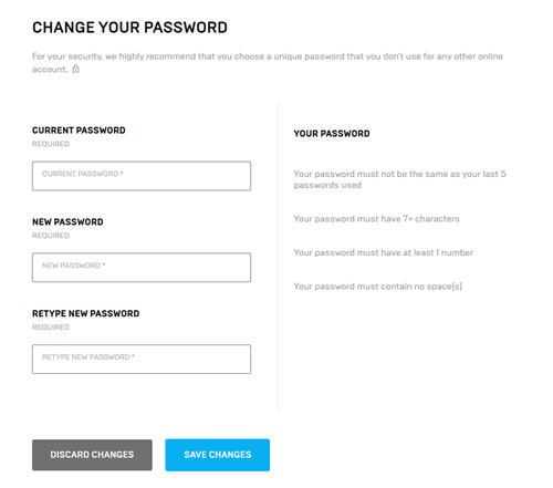 Змінити пароль