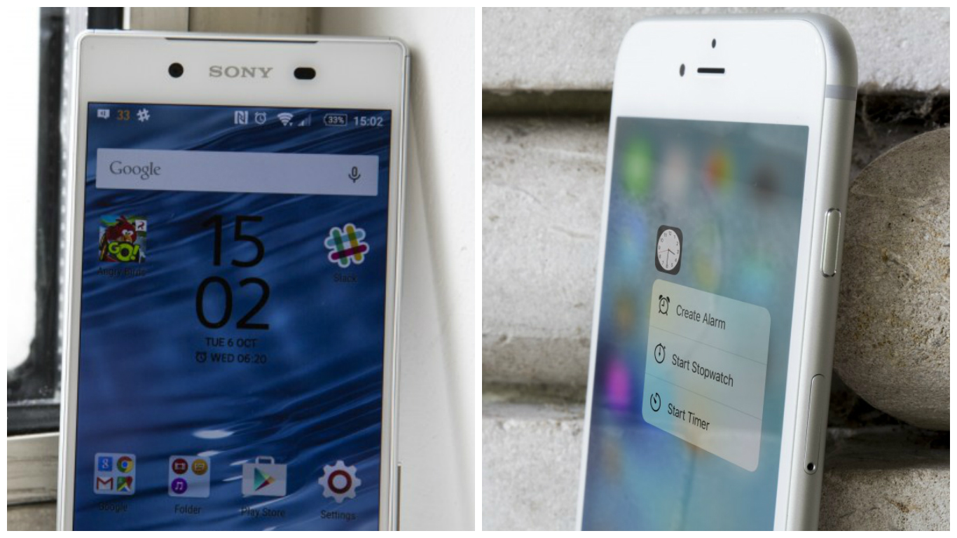 Sony Xperia Z5 проти iPhone 6s: який телефон краще?
