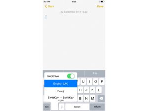Comment changer de clavier dans iOS 8 - 5