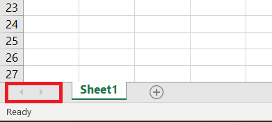 Excel-Schaltfläche "Blatt aktivieren"