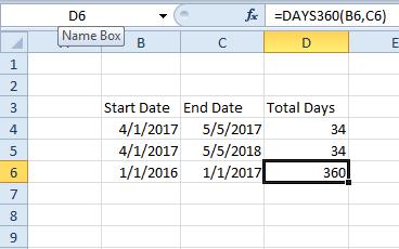 Dates Excel6
