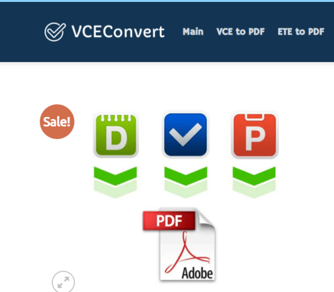 VCEConvert 홈페이지